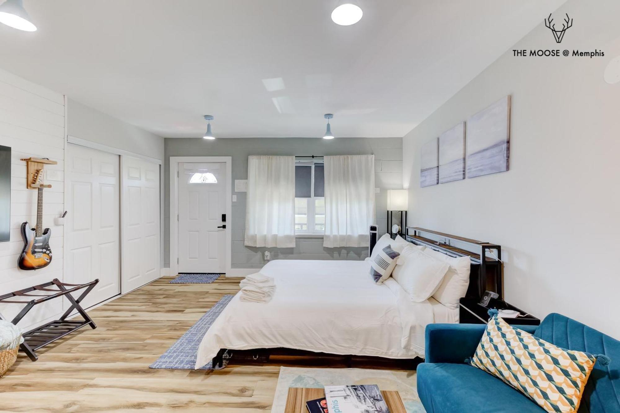 Appartement The Moose #11 - Luxe Modern Loft With King Bed, Free Parking & Wi-Fi à Memphis Extérieur photo